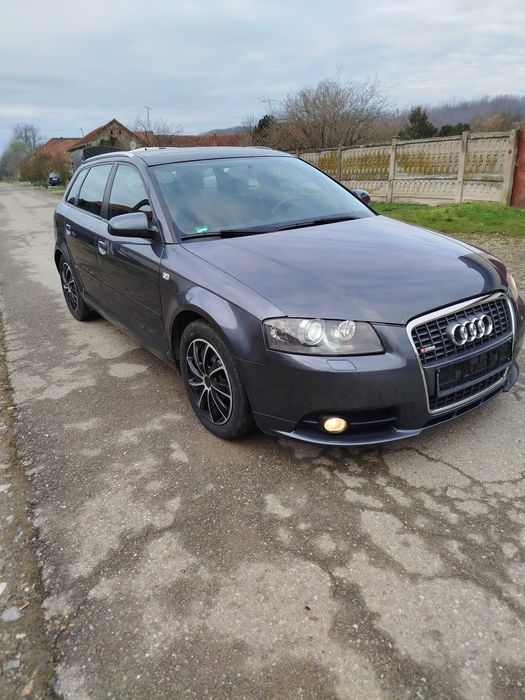 Audi A3 2.0 TDI • 170 CP • S line • 2008 • Quattro • Bose • Xenon