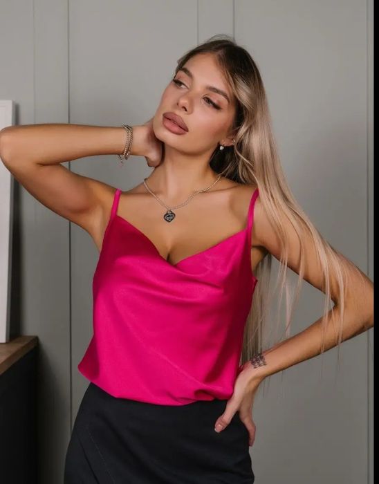 Шёлковые базовые топы.