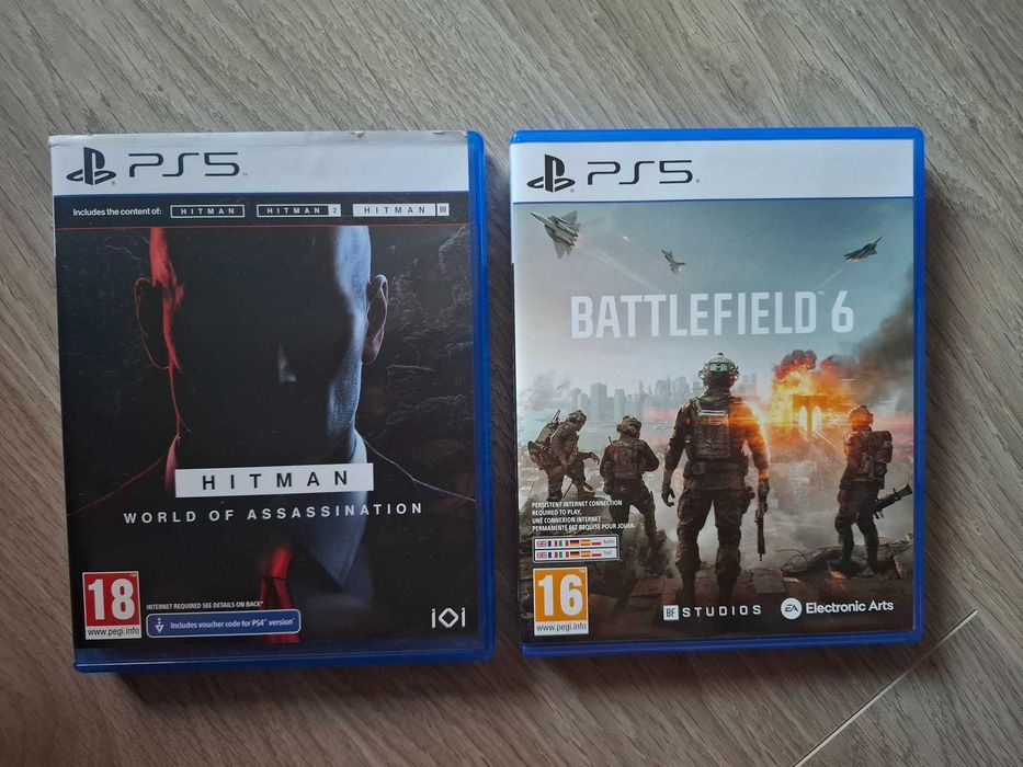 Battlefield 6 и Hitman World of Assassination за PS5