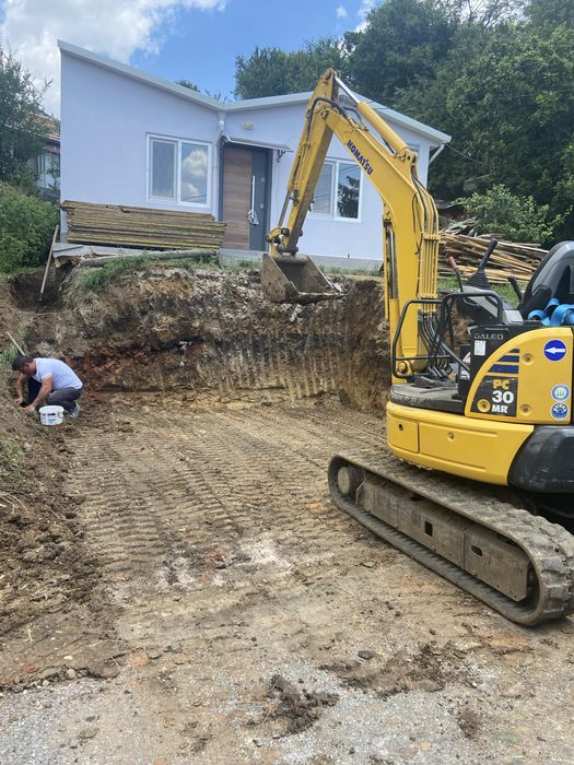 Услуги с мини багер София | ТОП цени!