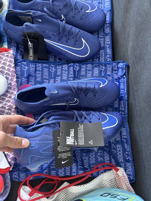 Lot ghete fotbal PRO Nike / Adidas F50 Mercurial – Noi cu etichetă – Mărimi 42/43/44