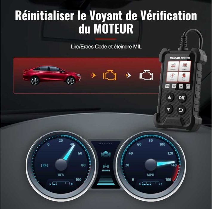 OBD II Scanner Mucar TesterAuto