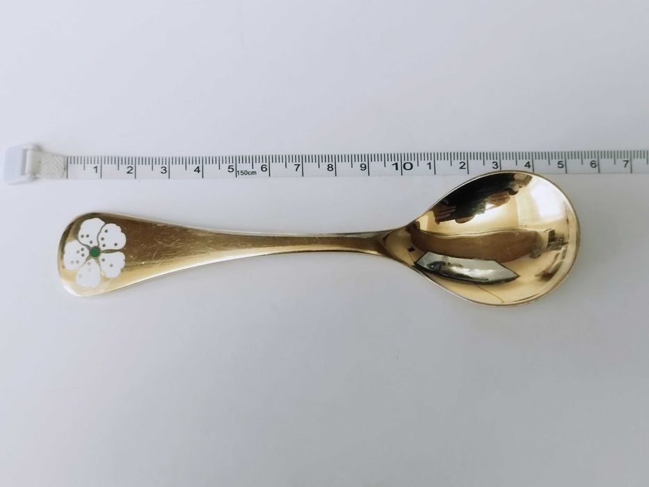 Lingura argint sterling 925 , Georg Jensen Danemarca 1971 , Copii