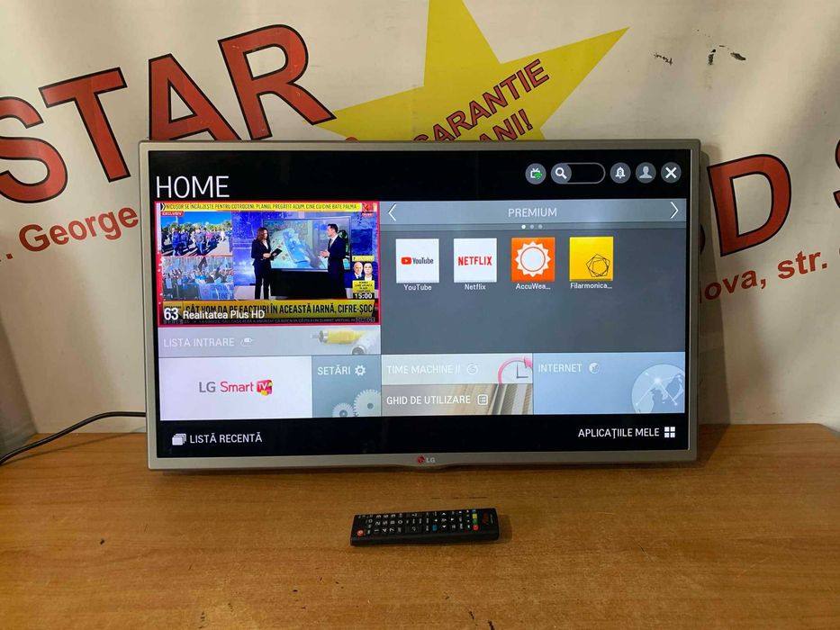 Televizor LED Smart FullHD IPS 100hz LG 32LB5700/82cm Garantie 2 ani