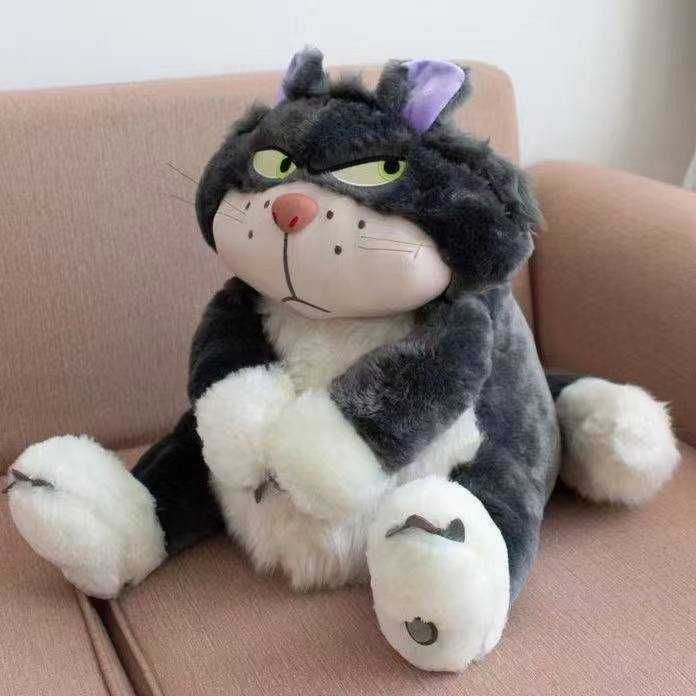 Мягкая Игрушка Кот Люцифер 30см Большая Плюшевая - ПОДАРКА