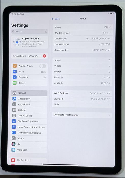 iPad Air 4th Gen Green