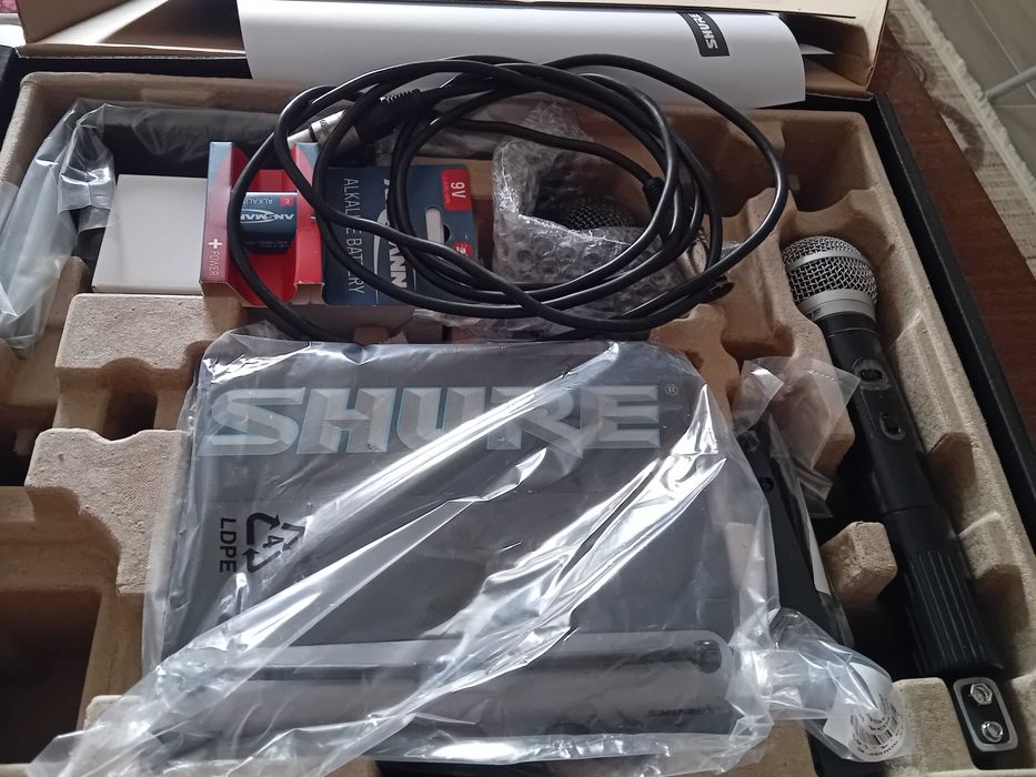 Shure PG 58 и  PGX4 без капсула