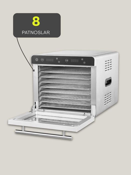 Sabzavot va mevalar quritgich Uskunalar.uz US-8