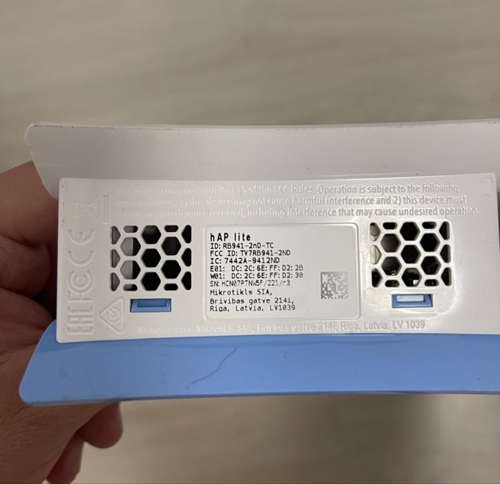 MikroTik hAP lite TC RB941-2nD-TC