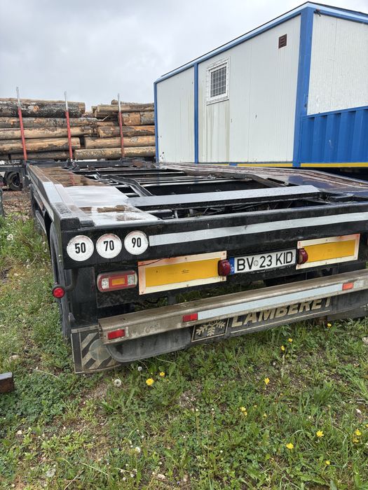 Remorca camion abrollkipper