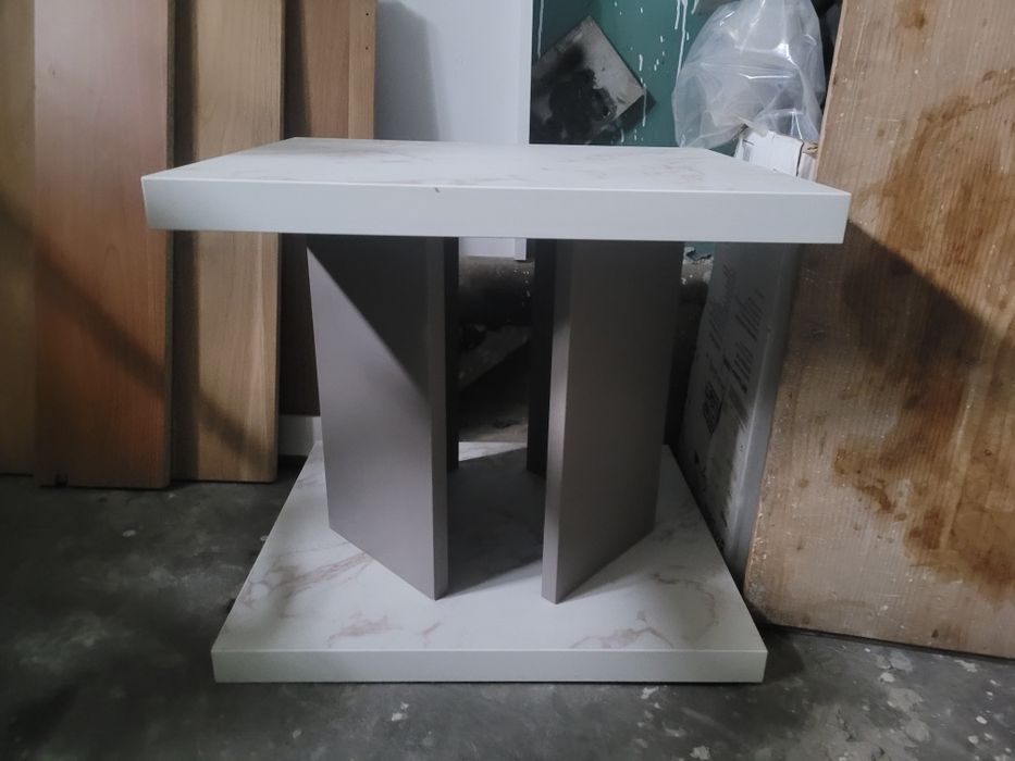 Masuta cafea blat marmorat