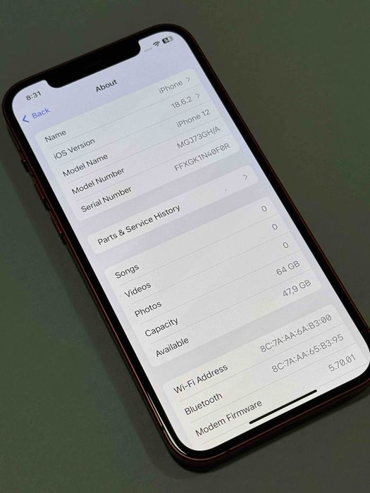 iPhone 12 64GB 77% Battery Health