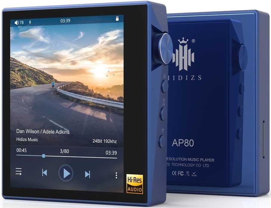Продам плеер Hidizs AP80 + наушники KZ D-FI