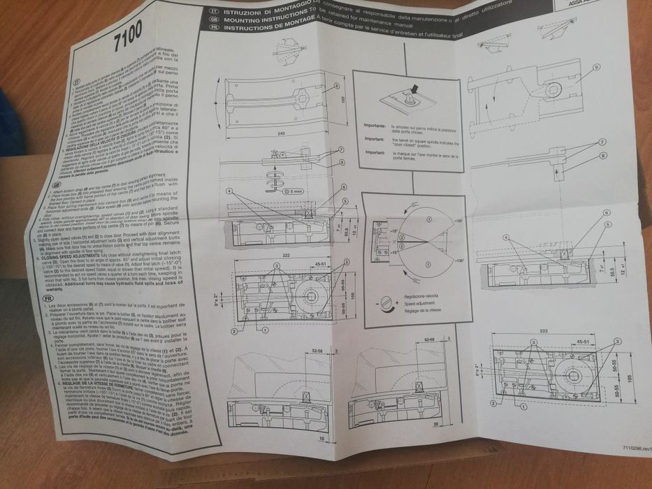 Механизми за врата assa abloy
