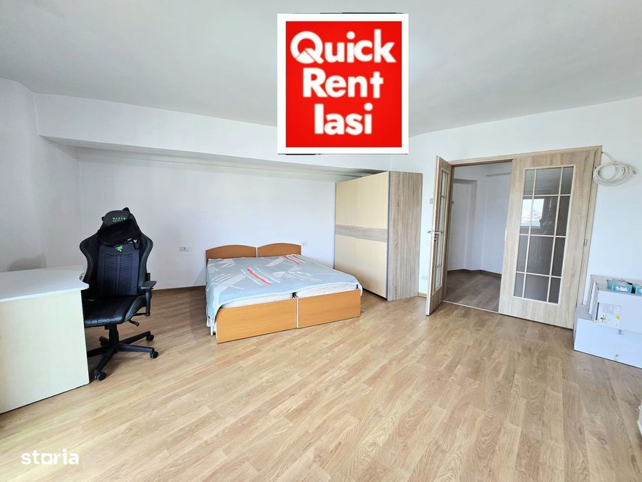 Centru Intre UMF Si Univ.Cuza Apartament 3Dormitoare Decomandat 2Bai