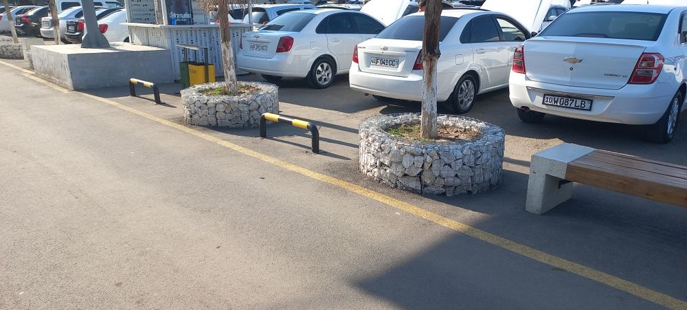 Габион тош/ Gabion Tosh/ Установка габион