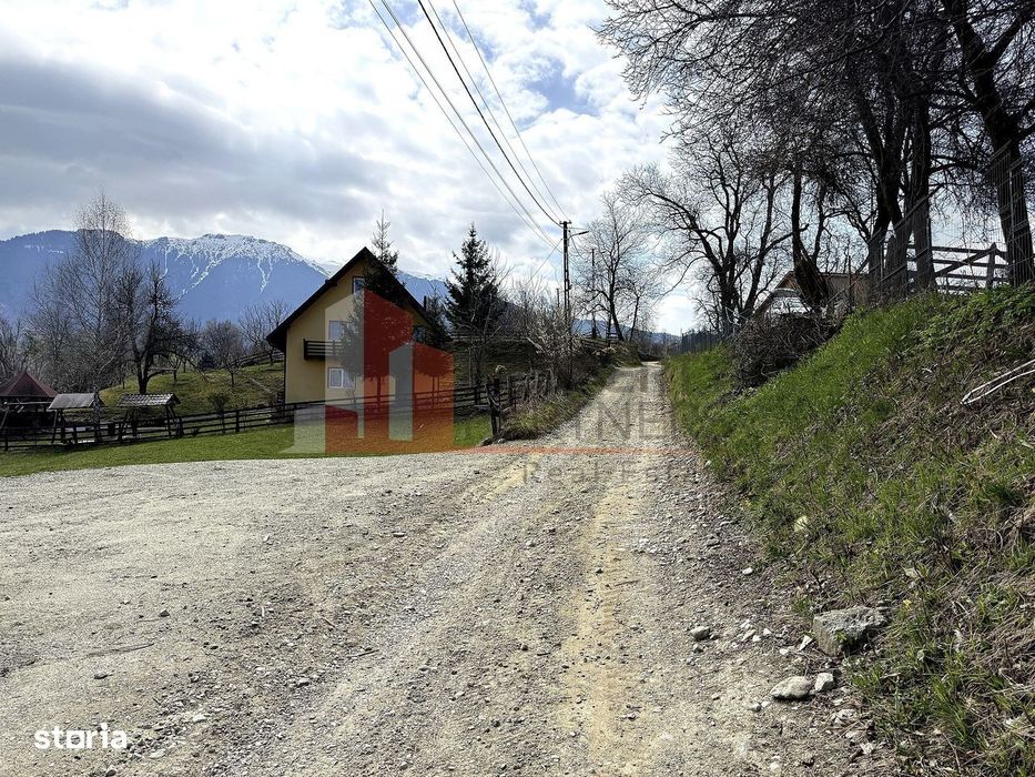 Teren 2.495 Mp | Bran – Sohodol | Vedere Panoramică Spre Bucegi