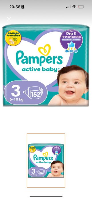 Pampers marimea 1 2 3 4 5 6