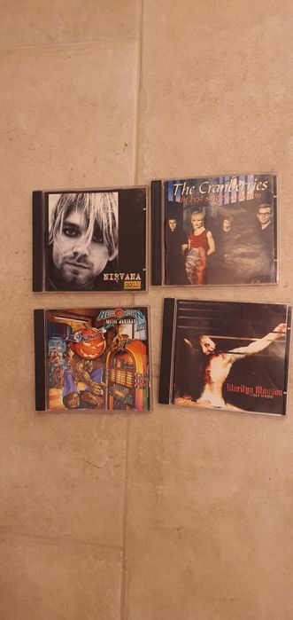 Музикални дискове CD Metallica, Nirvana, Korn, Marilyn Manson, Prodigy