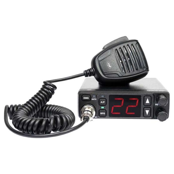 Statie radio CB PNI HP 5500, multistandard, 4W, AM-FM, 12V/24V, ASQ