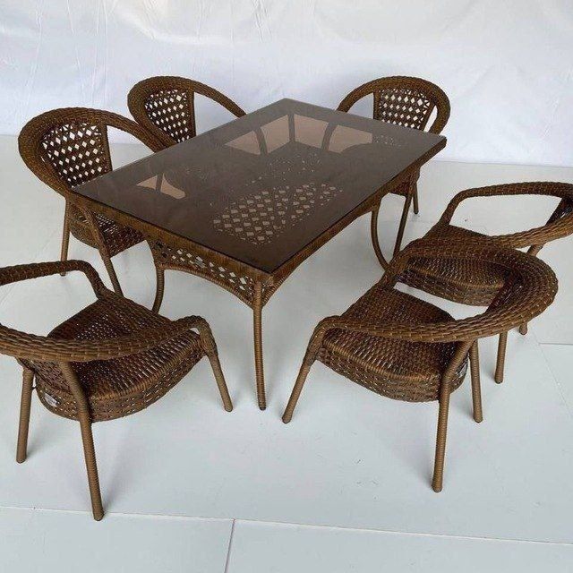 Ratan stol stul deko