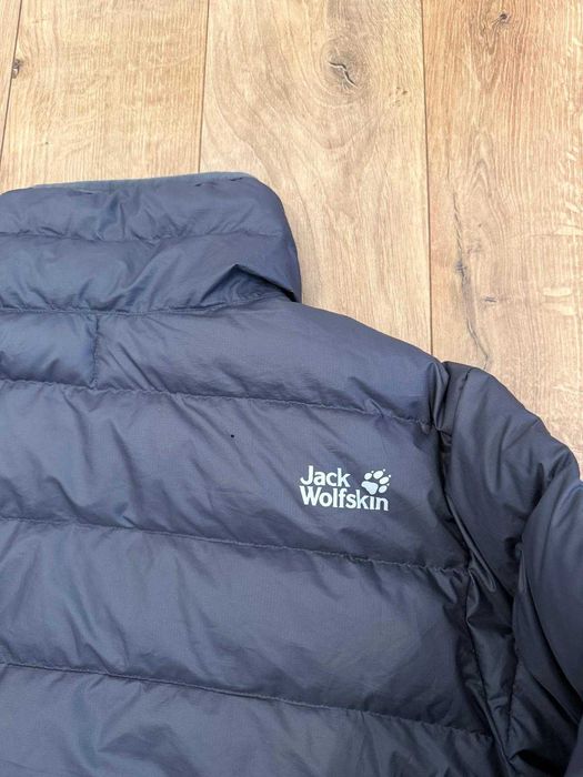 Jack Wolfskin XL barbati geaca puf si pene Stormlock impermeabila