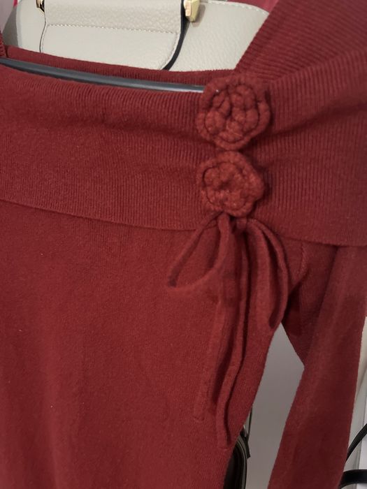 теплая вечерняя платье