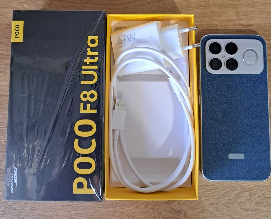 Xiaomi Poco F8 Ultra 16/512. Като нов.