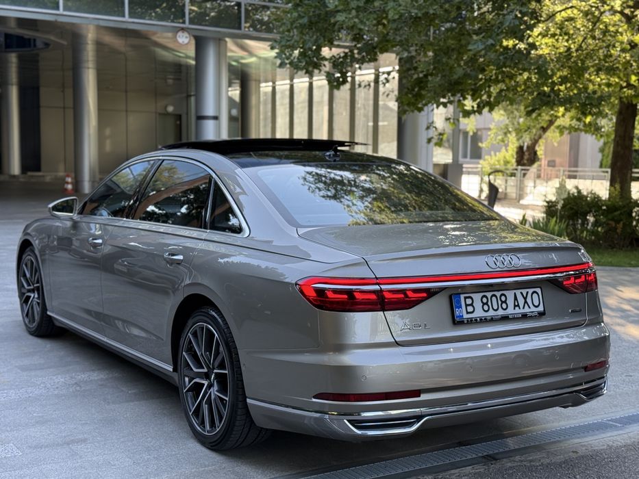 Audi A8 Long 55 TFSI 340 Cp Modelul Full Tabeltă Bang&Olufsen Faruri Matrix Variante Auto