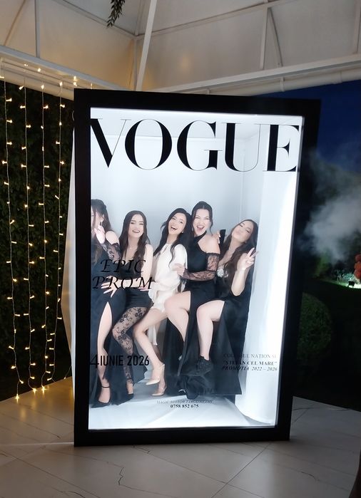 Cabina Vogue, Laser, balonase cu fum, alcooltest