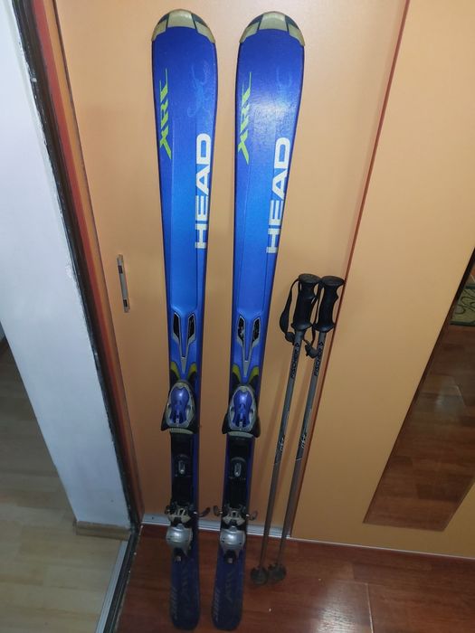 Vand set ski-uri head,bete Fisher,clapri head,casca schi