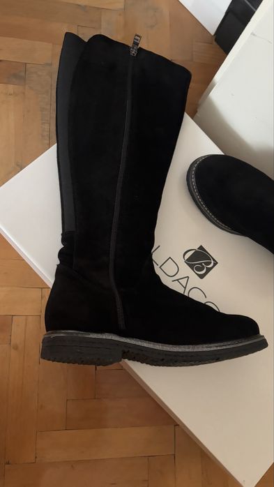 Дамско ботуши ест. велур