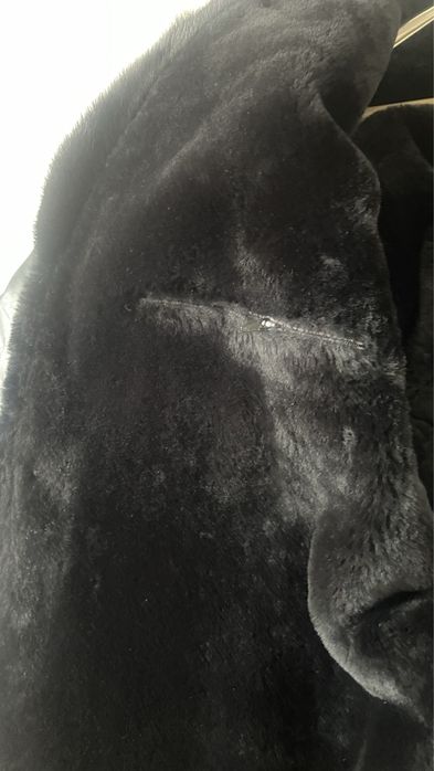 Мужская натуральная дубленка