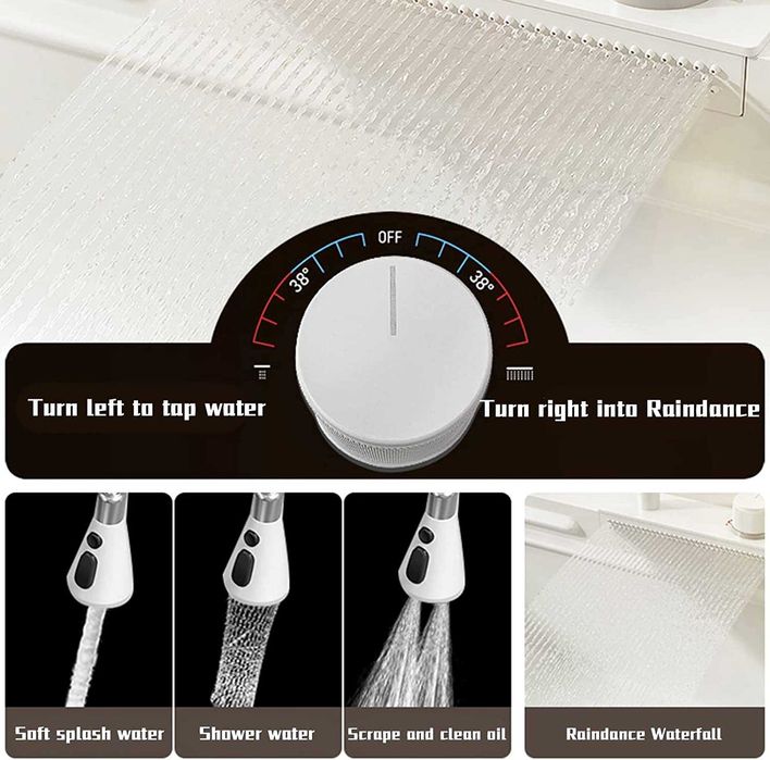 60см Висококачествена мултифункционална бяла кухненска мивка