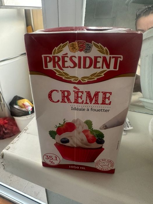 Масло президент и сливки президент