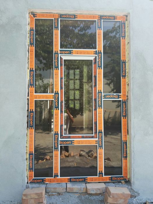 Изготовливаем двери и окна екопен