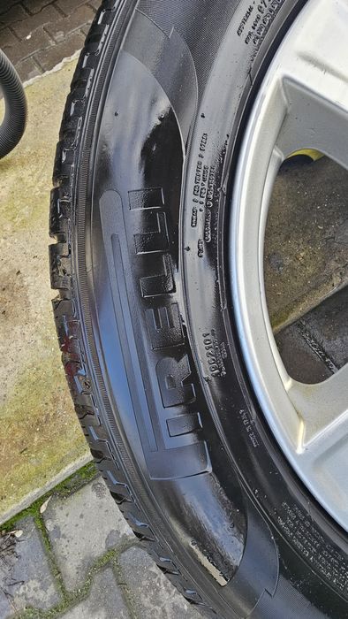 Set jante volvo xc90  + anvelope 235/60/r18 Pirelli Scorpion  iarna