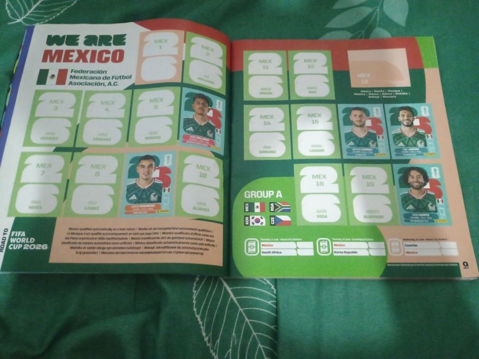 Album world cup 2026 completat puțin