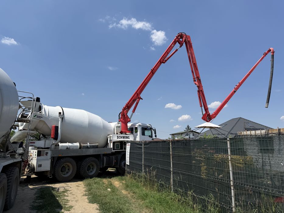 Pompa beton autobetoniera MAN TGA SCHWING STETTER