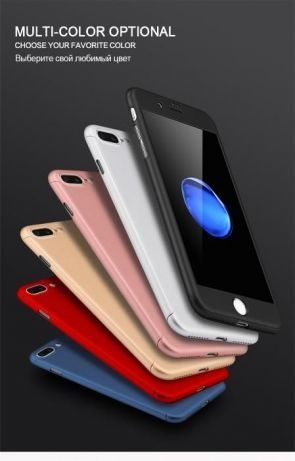 Bumper / Husa 360° fata + spate iPhone 6 , 6s , 7 , 7 plus , 8, 8 Plus
