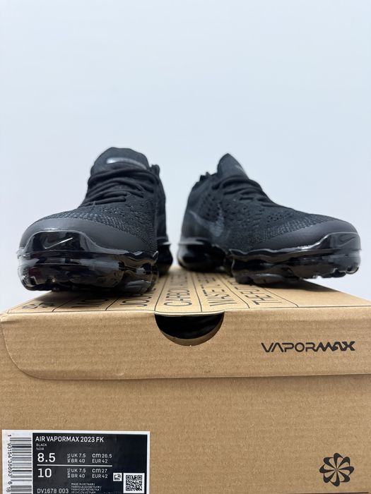 Nike Air Vapormax 2023 Flyknit Triple Black - 42