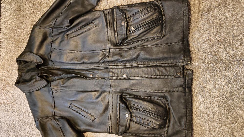 Geacă de piele bărbați