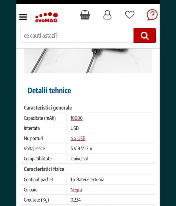 Baterie externa 10000 și încălzire mâini iarna