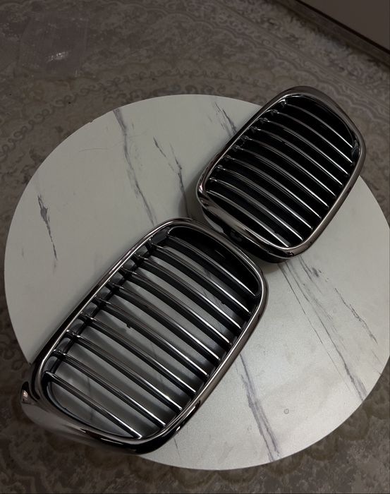 Хром ноздри, решетки на БМВ е39, BMW e39