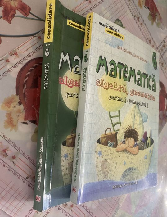 Maria Zaharia, D. Zaharia- Set culegeri matematică clasa a VI-a