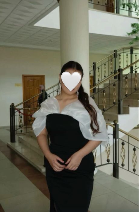 Платье   черное