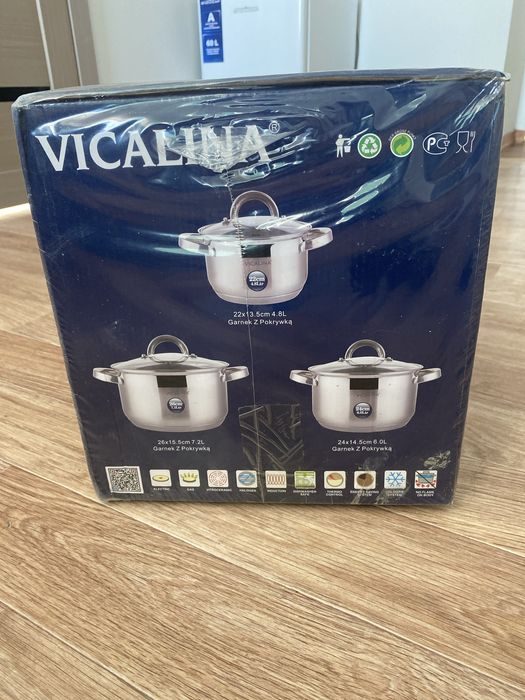 Кастрюли Vicalina Новые