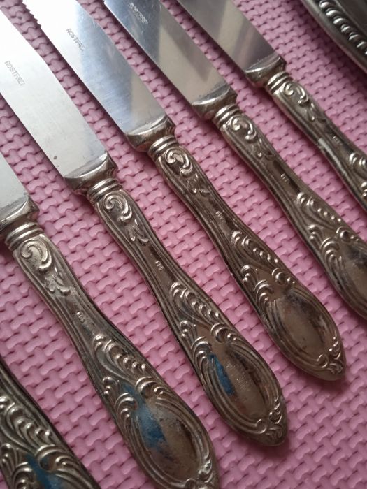 Посребрени ножове Печат 800.СССР
