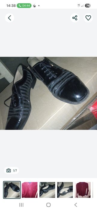 Murskoy tufli lakiroviniy