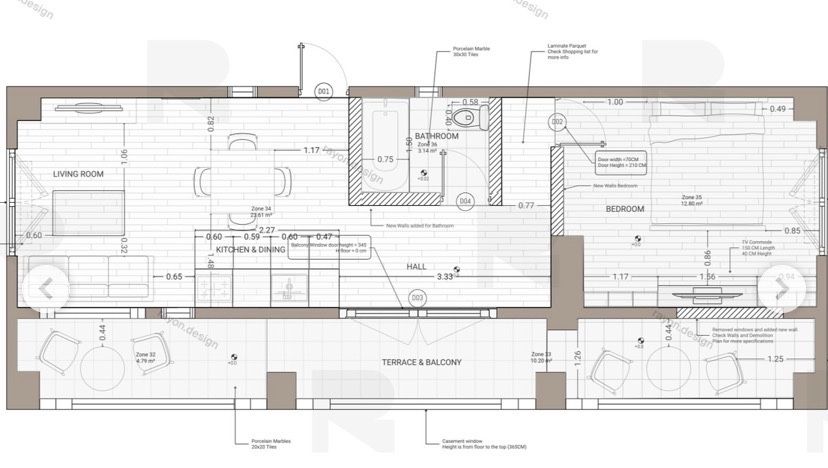 Design Interior | Randari /Desene Tehnice